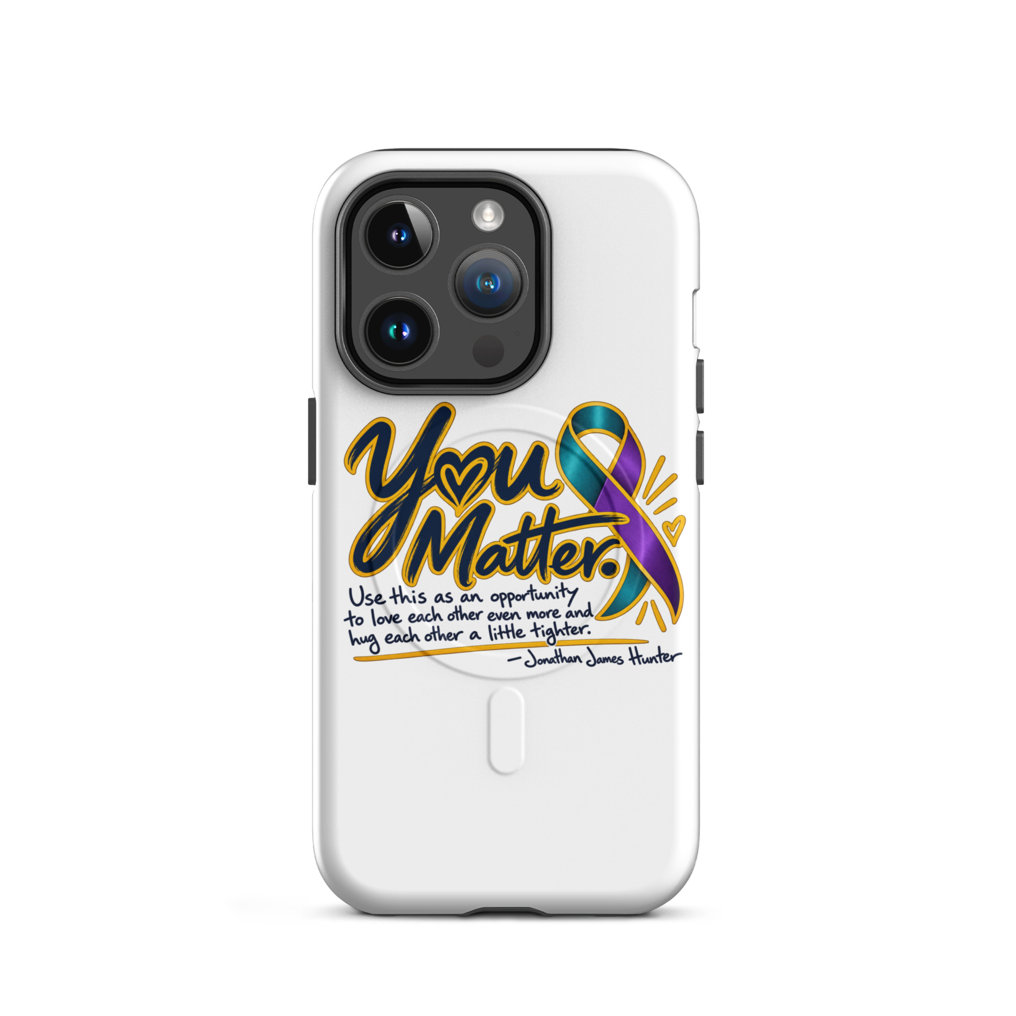 You Matter™ Suicide Prevention MagSafeĀ® Tough iPhoneĀ® Case - Image 3