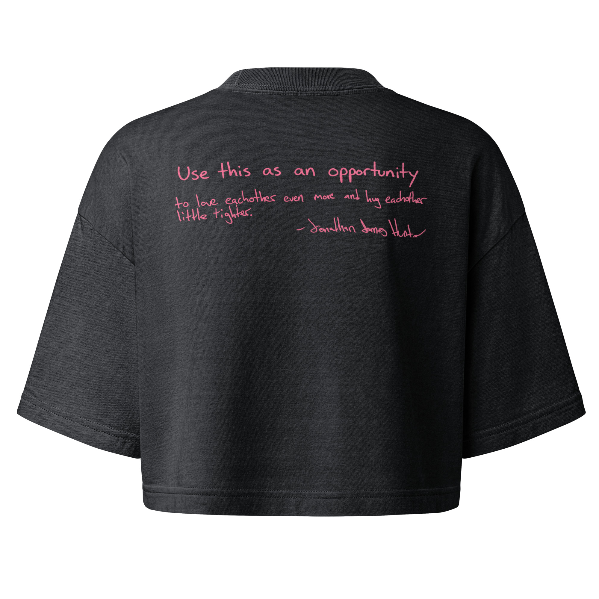 77 Acts of Kindness™ Women’s Garment-Dyed Cropped Tee - Image 4