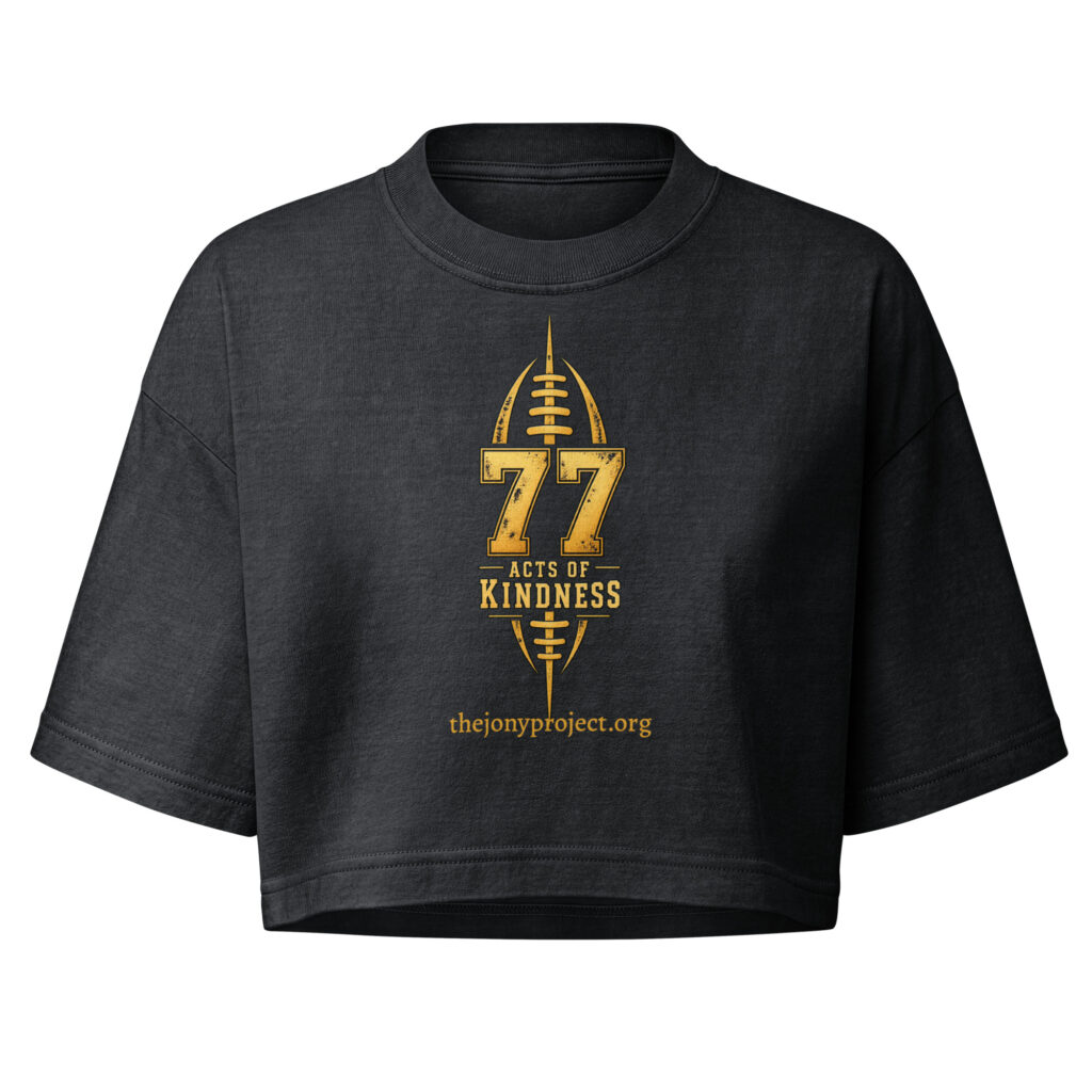 77 Acts of Kindness™ Women’s Garment-Dyed Cropped Tee