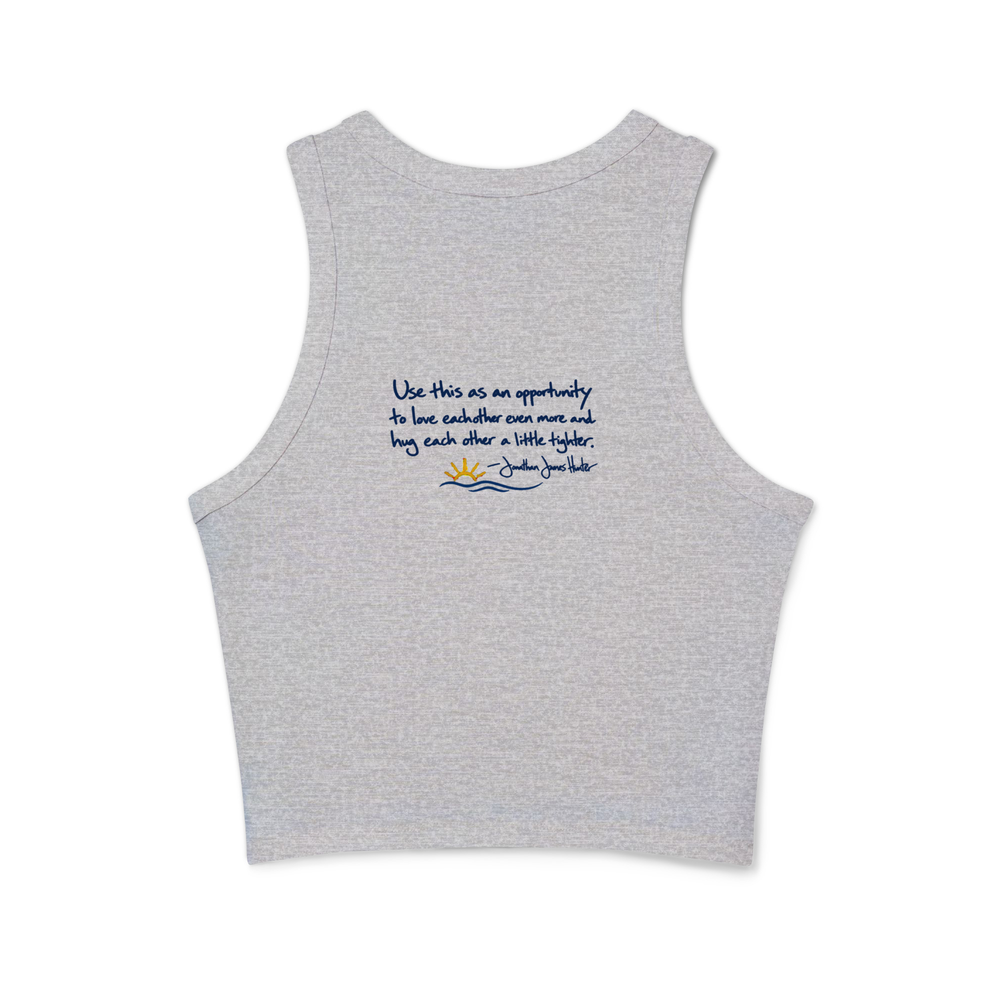 Jony’s Message Racer Tank — Suicide Prevention & Awareness Collection - Image 5